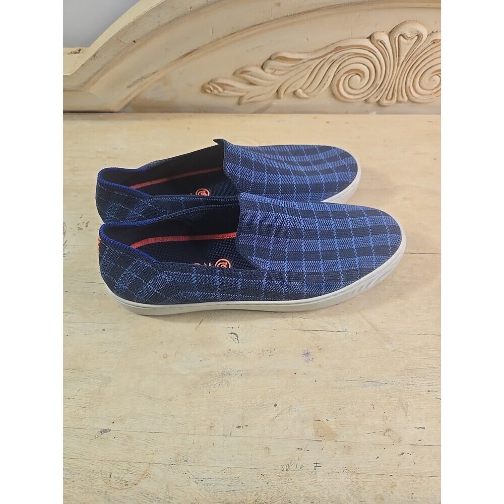 Rothys The Sneaker Shoes Womens size  9 Blue Slip On